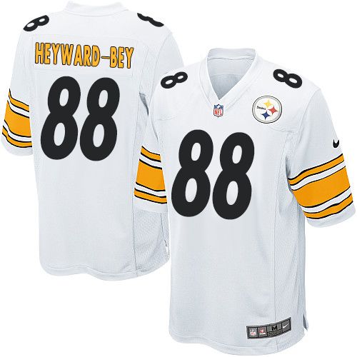 Nike Steelers #88 Darrius Heyward-Bey White Youth Stitched NFL Elite Jersey - Click Image to Close